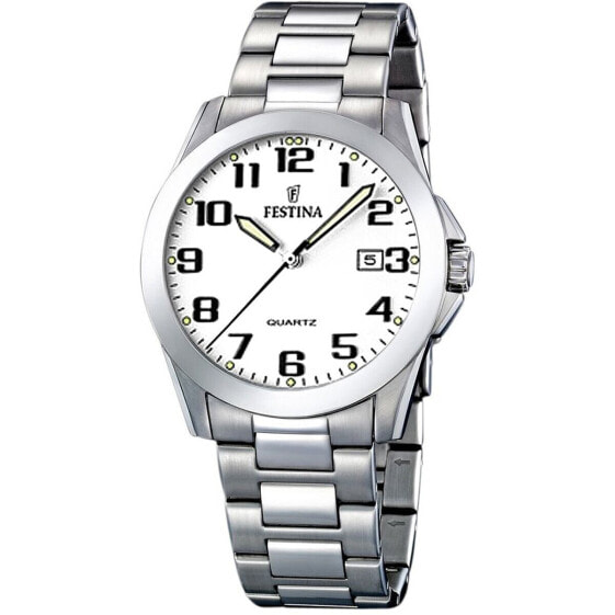 Мужские часы Festina F16376/7 Серебристый (Ø 40 mm)