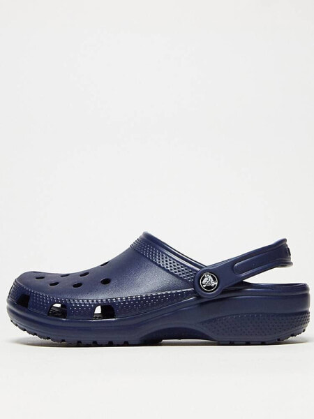 Crocs unisex classic clogs in navy