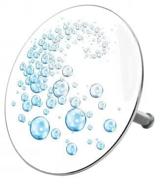 Badewannenstöpsel Wasserblasen