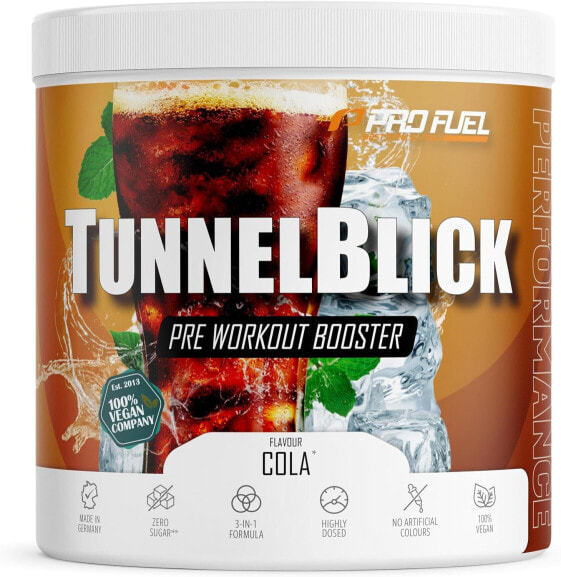 Watermelon Pre-Workout Booster - 360 g - Incredibly Delicious - Tunnel View Training Booster with Citrulline, Beta-Alanine, Taurine, Caffeine & Guarana - Optimal High Dose - Made in Germany - 100% Vegan