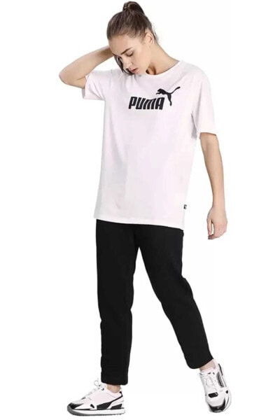 Футболка женская PUMA Ess Logo Boyfriend Tee 586868-02