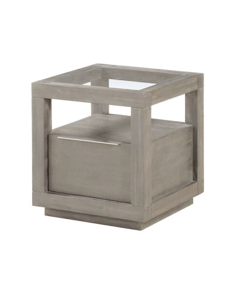 Tivie 22" Wood End Table