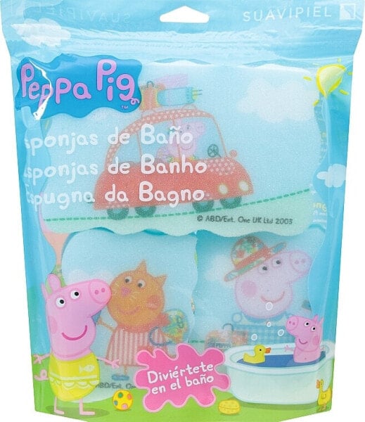 Badeschwamm Peppa Pig 3 St. reisen rosa