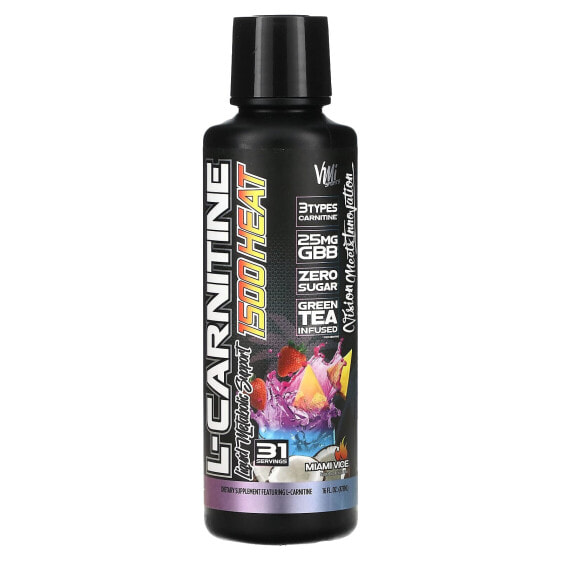 Аминокислоты VMI SPORTS L-Carnitine 1500 Heat Майами Вайс 473 мл