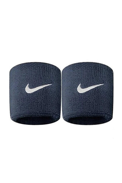 Swoosh Wristbands 2 Pk Obsidian/white Osfm,one Size/5