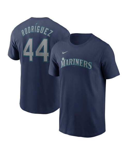 Nike Men's Julio Rodriguez Aqua Seattle Mariners Fuse Name Number T-Shirt