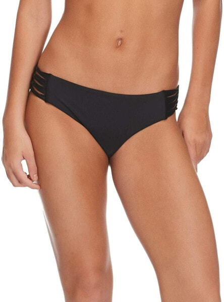 Body Glove Women's 236833 Smoothies Ruby Solid Bikini Bottom Swimwear Size M