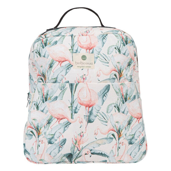 Рюкзак походный BIMBIDREAMS Flamingo 30x34x13 см