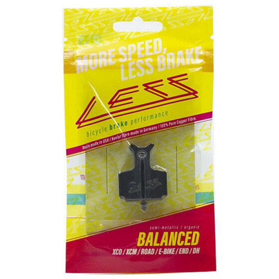 LESS Balanced Formula Organic Disc Brake Pads