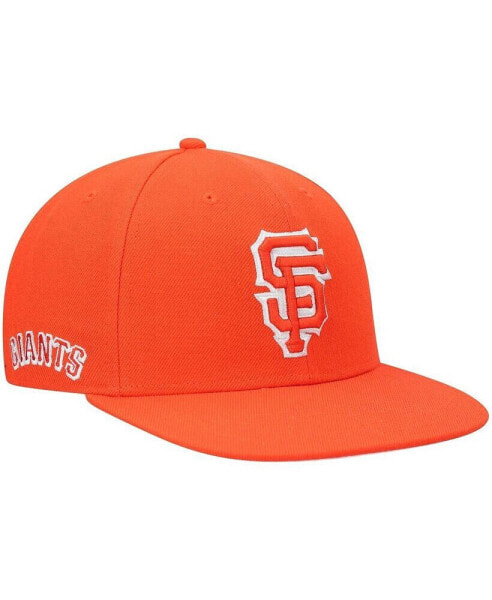 Men's Orange San Francisco Giants City Connect Captain Snapback Hat