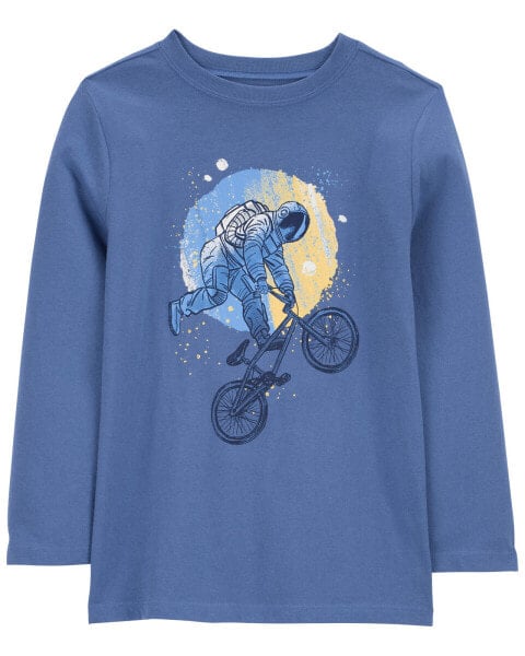 Kid Moon Rider Graphic Tee XS