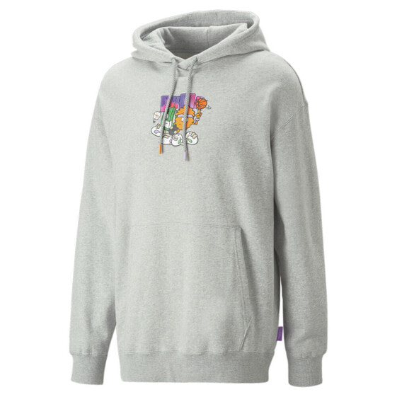 Худи Puma 8Enjamin X Graphic Pullover Grey