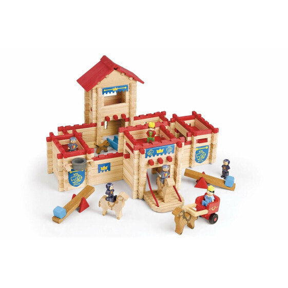 Показатели деятельности Jeujura The Wooden Castle Fort 300 Предметы Playset