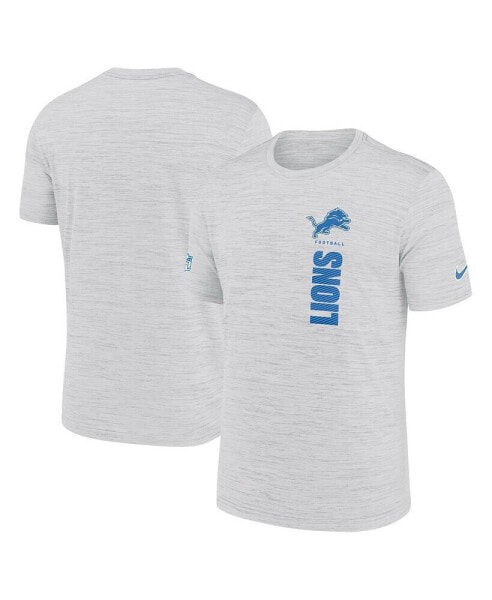 Men's White Detroit Lions 2024 Sideline Velocity Performance T-Shirt