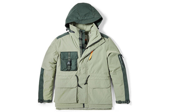 Пуховик Timberland Trendy Clothing Featured A2CEEAX3, мужской, зеленый