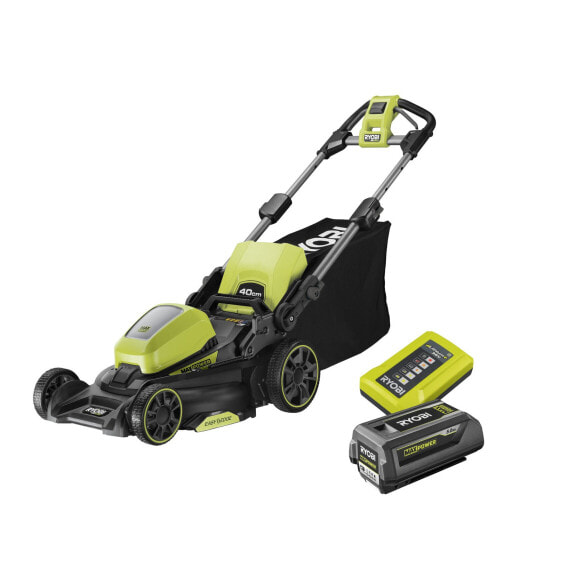 Ryobi 36 V MAX POWER Akku-Rasenmäher RY36LM40A-150, 1x 5,0 Ah und Lader, 40 cm