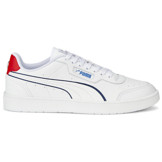 Puma Bmw Mms Court Grand Lace Up Mens White Sneakers Casual Shoes 30757302