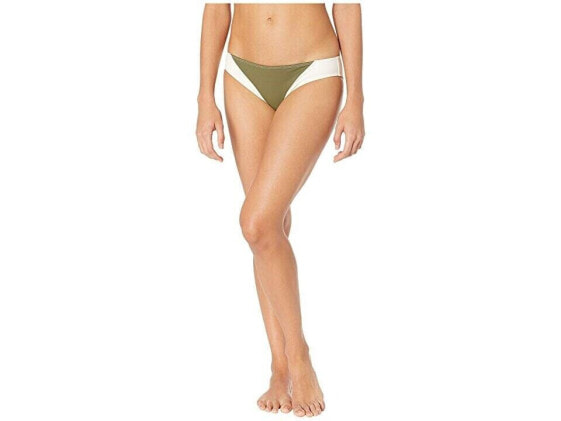 Flagpole Celine Women's 173925 Bikini Bottoms Swimwear Olive Multi Size M