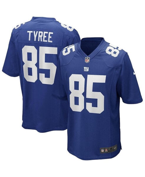 Men's David Tyree Royal New York Giants Game Retired Player Jersey