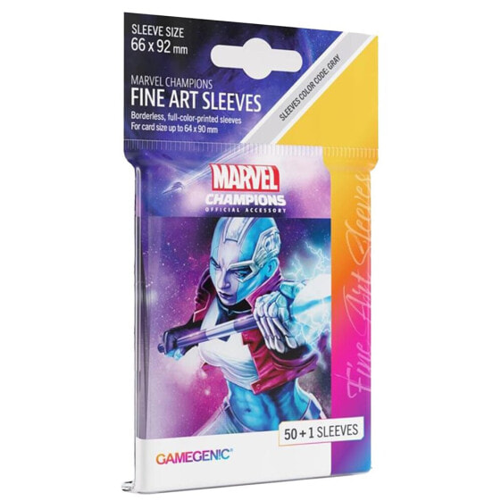 GAMEGENIC Card Sleeves Marvel Champions Nebula 66x92 mm