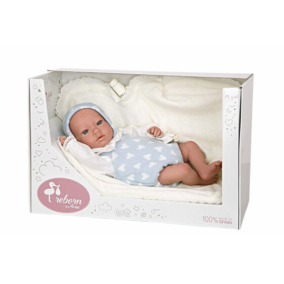 MUÑECAS ARIAS 40 cm Ian With Blanket baby doll