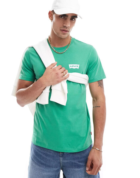 Levi's icon batwing logo t-shirt in green