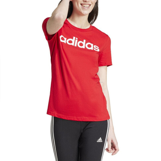 ADIDAS Essentials Slim Logo short sleeve T-shirt