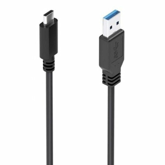 USB-кабель Aisens A107-0860 Чёрный USB-C