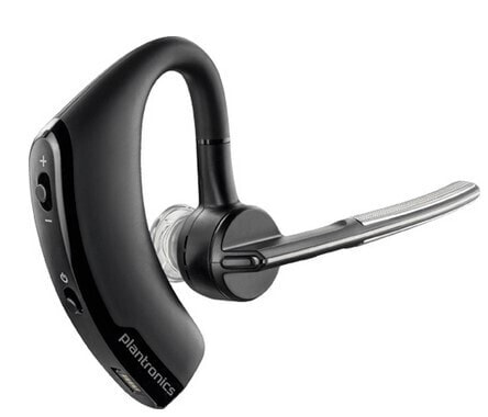 Poly Legend - Headset - Ear-hook - Office/Call center - Black - Silver - Monaural - Digital