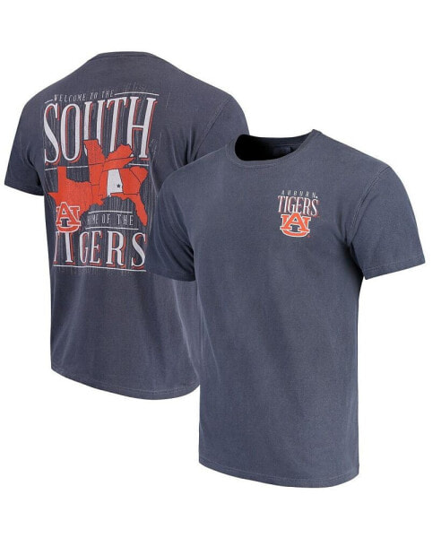 Men's Navy Auburn Tigers Welcome To The South Comfort Colors T-shirt