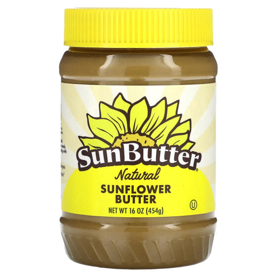 Natural Sunflower Butter, 16 oz (454 g)