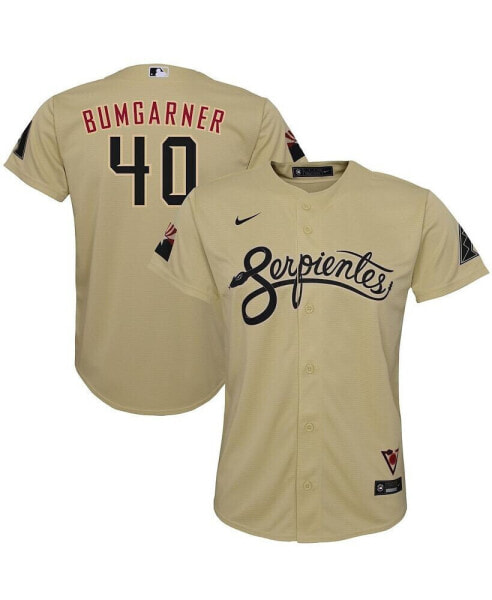 Big Boys Madison Bumgarner Gold Arizona Diamondbacks City Connect Replica Player Jersey