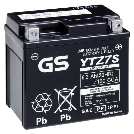 GS BATERIAS YTZ7S gel battery