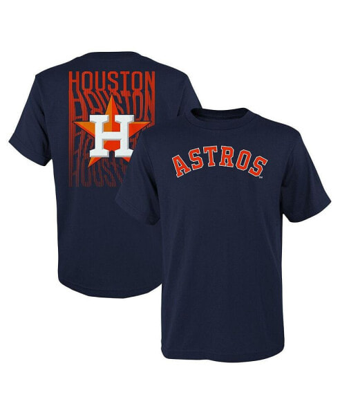 Футболка для малышей Fanatics Houston Astros синего цвета