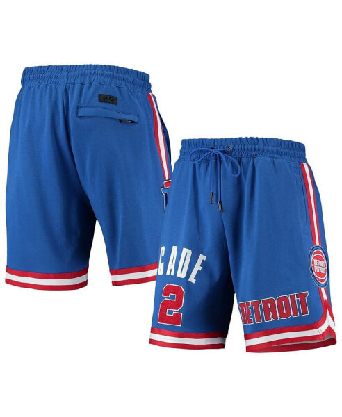Men's Cade Cunningham Blue Detroit Pistons Player Replica Shorts