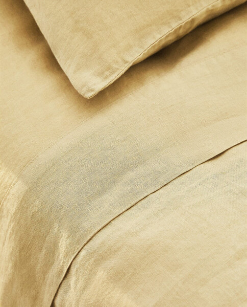 Linen flat sheet