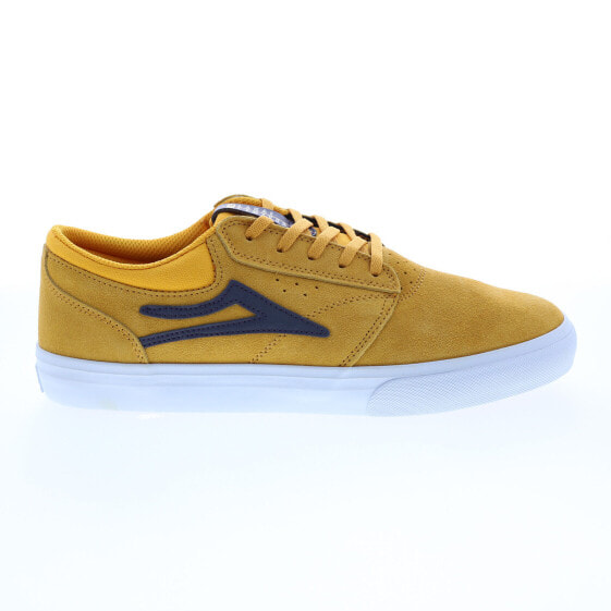 Lakai Griffin MS4220227A00 Mens Yellow Suede Skate Inspired Sneakers Shoes