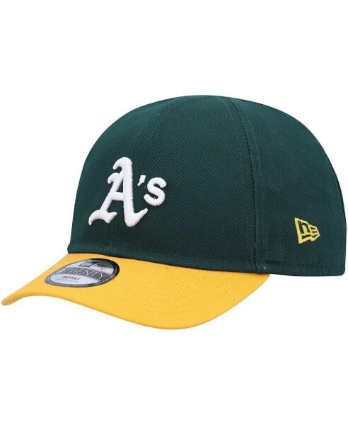 Infant Boys and Girls Green Oakland Athletics Team Color My First 9TWENTY Flex Hat