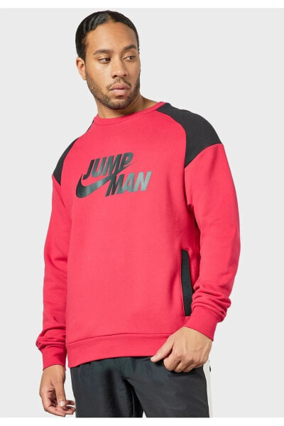 Толстовка мужская Nike Jordan Jumpman Fleece Erkek Crew SWEATSHIRT CNGSTORE