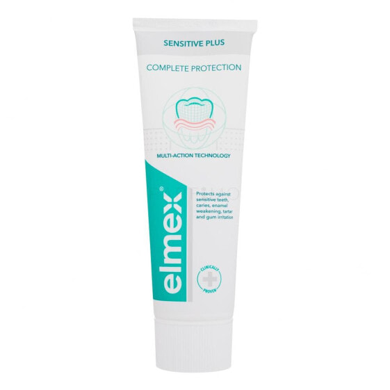 Elmex Sensitive Plus Complete Protection 75 ml zahnpasta unisex