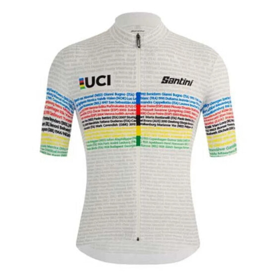 SANTINI UCI 100 Champion short sleeve jersey