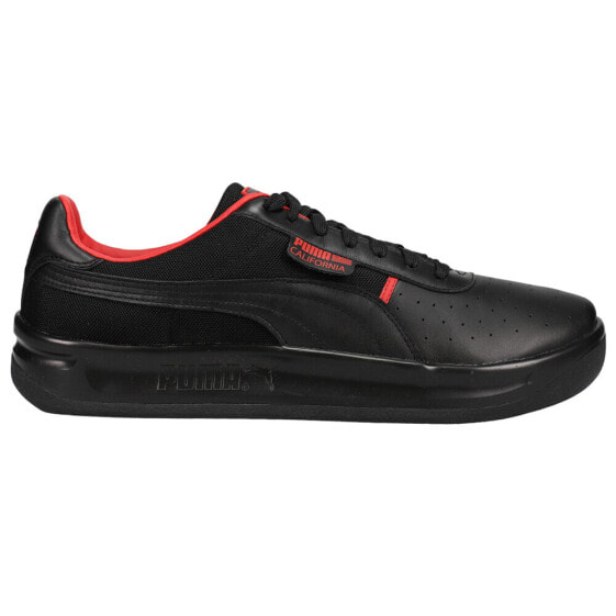Puma California Tech Luxe X Tmc Mens Black Sneakers Casual Shoes 370777-01