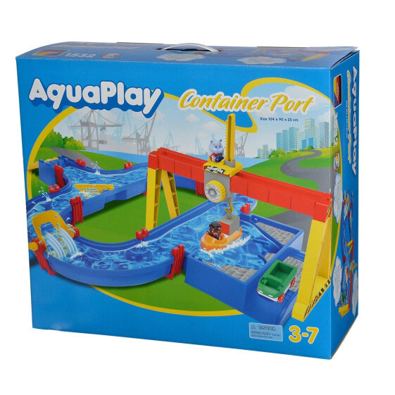 Игровой набор AquaPlay Port a Container Circuit (Порт и контейнер + 3 года под водой)