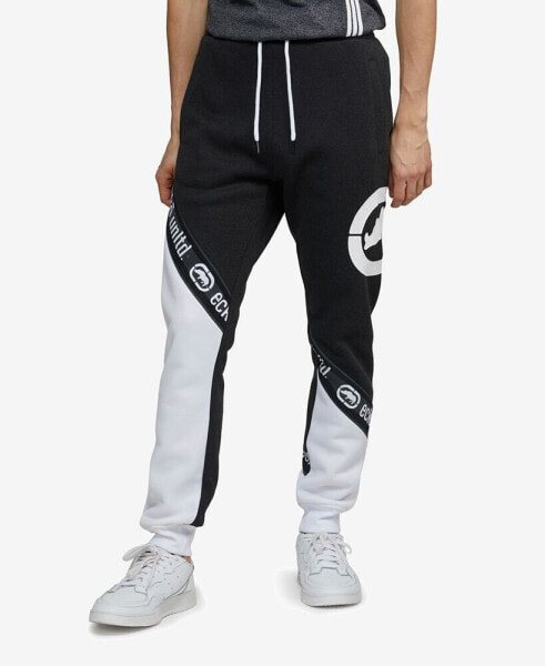 Men's Color Block Black Diamond Fleece Jogger