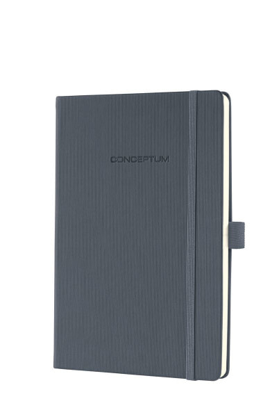 Sigel CONCEPTUM - Grey - A5 - 194 sheets - 80 g/m² - Squared paper - Hardcover