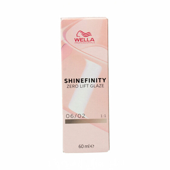 Перманентный краска Wella Shinefinity color Nº 06/02 60 ml (60 ml)