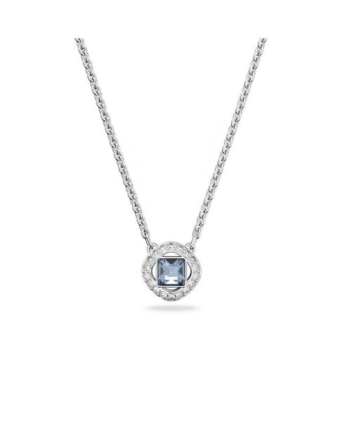 Crystal Square Cut Angelic Necklace