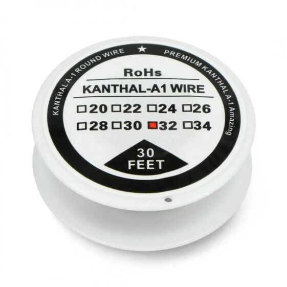 Kanthal A1 resistance wire 0.20mm 44,7Ω/m - 9,1m
