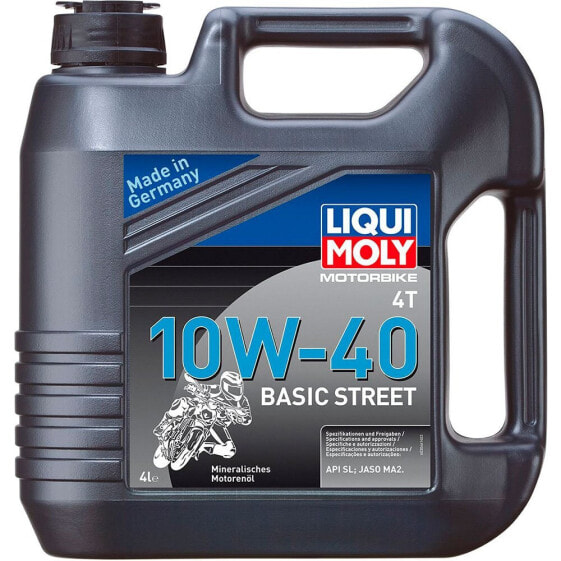 LIQUI MOLY 4T 10W40 Mineral 4L Motor Oil