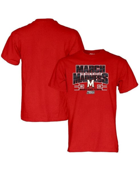 Red Maryland Terrapins 2023 NCAA Women's Basketball Tournament March Madness T-shirt